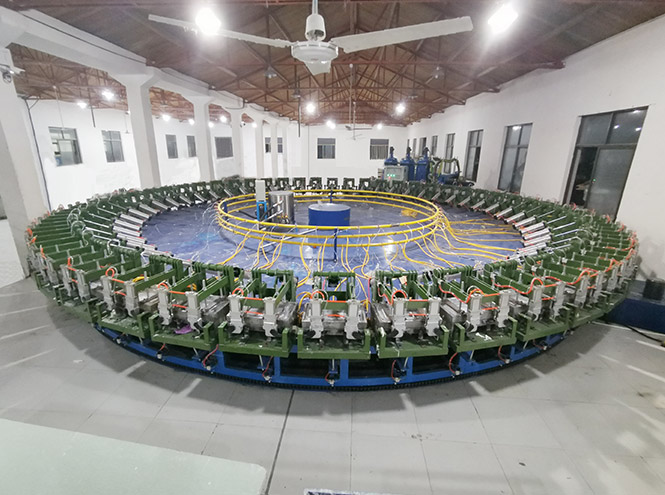 聚氨酯枕頭發泡機自動生產線